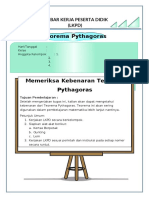 LKPD Pythagoras Kelas 8 SMP