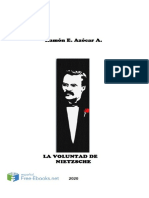 Libro La Voluntad de Nietszche 2020 Ramón E. Azócar A.