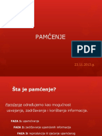 PAMĆENJE Prezentacija