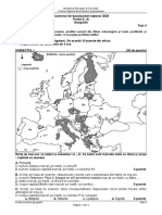 E D Geografie 2020 Test 04