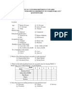 Fmcgpreferencequestionnaire 121221070950 Phpapp02 PDF