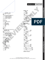 Who You Say I Am Chord Chart Preview