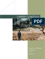 CAMBIO CLIMÁTICO Ciencias de La Ciudadanía