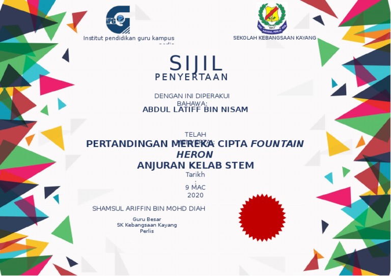SIJIL | PDF