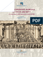 Linquisizione Romana e I Suoi Archivi A