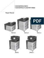 HP LaserJet Enterprise M855 M880 Flow MFP Repair Manual PDF