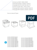 HP LaserJet Enterprise M607 M608 M609 Repair Manual PDF