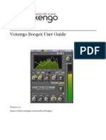 Voxengo Boogex User Guide 