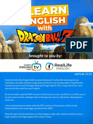 Learn English With Dragon Ball Z 