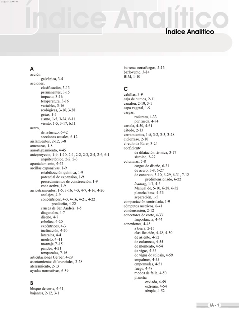 Indice Analitico PDF