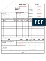 GST Invoice For Domestic & Export in Excel
