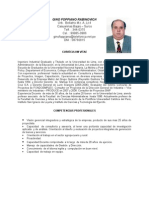 CV Ingeniero Industrial