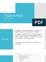 Trigger en Mysql