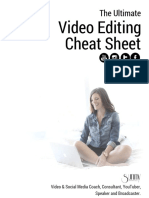 Video Editing Cheat Sheet 2 2 Compressed PDF