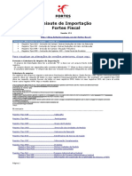 Leiaute de Importacao Do Fortes Fiscal PDF