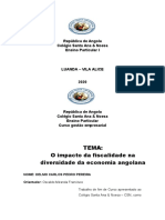 Impacto fiscal na economia angolana