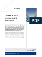 Think ICT 2032! Position For ICT Everywhere (Detecon Executive Briefing)