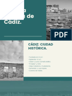 Historia Urbana Cádiz