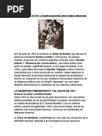 GOLPE de ESTADO de 1943