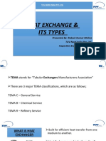 Heat Exchanger Type On Flow Basis by Rakesh Mishra 01.04.2020