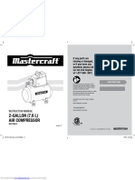 Mastercraft - 2 Gallon 7.6L Air Compressor Kit - 058-7000-2 PDF