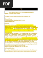 Test Point Insertion For Test Coverage Improvement in DFT - Design For Testability (DFT) .HTML