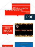 Estudio Médico-Legal de Las QUEMADURAS