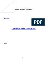 Apostila de Língua Portuguesa em