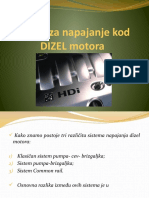Sistem Napajanja Kod DIZEL Motora