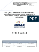 De-073 Gu-3.3-01 - Guia - Expresión - de - La - Incertidumbre - V2 PDF
