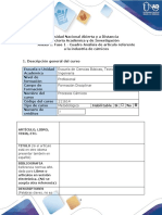 Anexo 1. Fase 1 - Cuadro Análisis de artículo referente  a la industria de cárnicos.