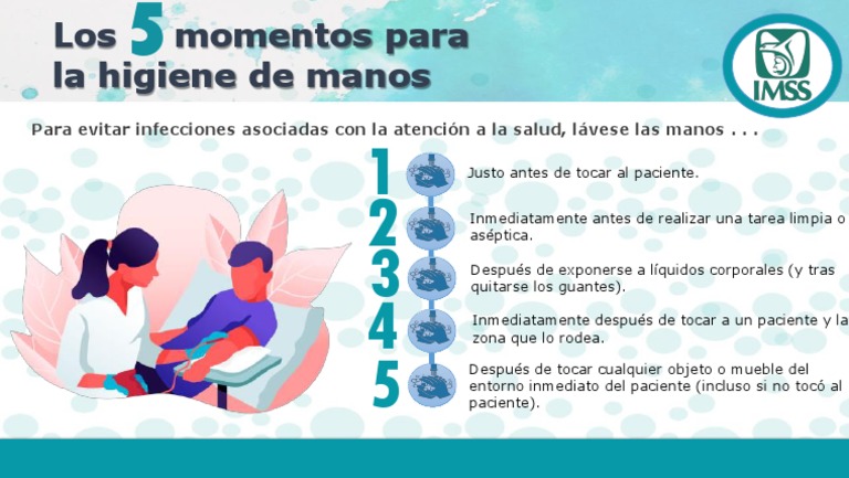 5 Momentos para la Higiene de Manos | PDF