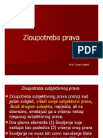 Zloupotreba Prava