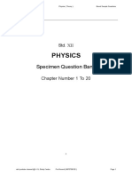 Std. XII Physics Question Bank