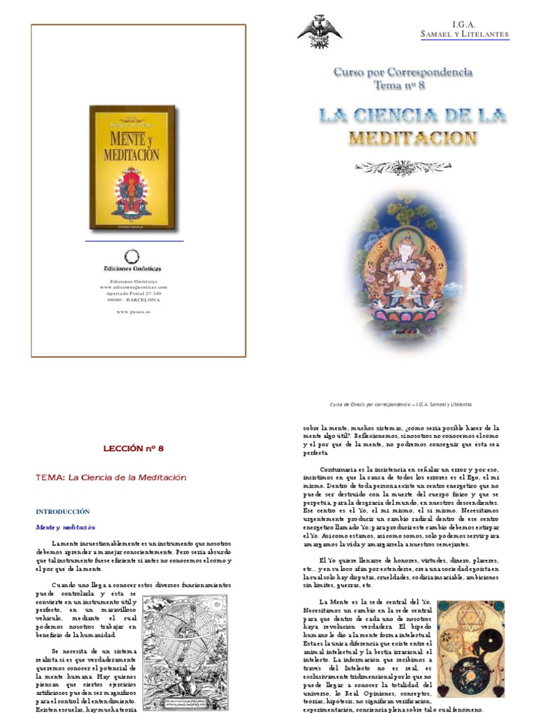 La Ciencia de la Meditación | PDF | Meditación | Koan