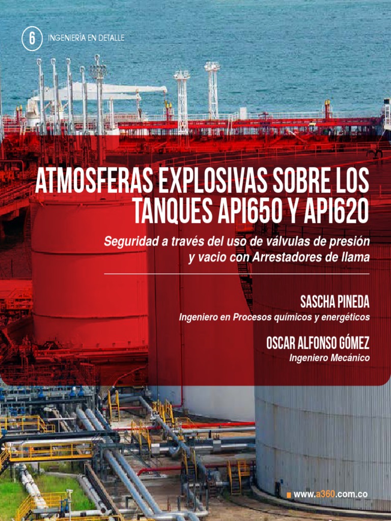 Seguridad en Tanques API 650 y 620 | PDF | Tanques | Vacío