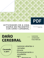 Actividades de a vida diaria en pacientes con