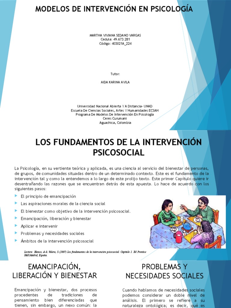 Modelos de Intervencion en Psicologia | PDF | Autoeficacia ...