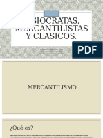 Fisiocracia-Mercantilismo-Clasismo