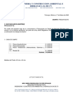 Presupuesto PDF