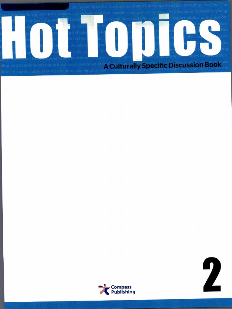 Jordens Rob Hot Topics 2 Student S Book PDF | PDF | Reading ...