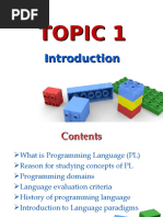 Topic 1-Introduction