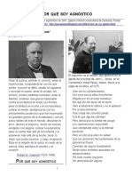 Por Que Soy Agnostico PDF