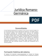 Formacion y Epocas de Familia Jurídica Romano-Germánica PDF
