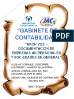 CARATURA GABINETE