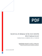 La Nueva Formación Docente en Paraguay