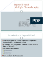 Ingersoll-Rand Managing Multiple Channels in 1985