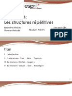 4 - Les Structures Itératives
