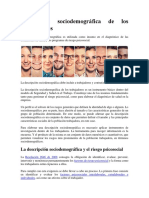 Descripcion Sociodemografica y Su Utilidad PDF