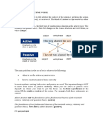 Passive and Active Voice Guide